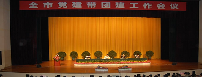 全市党建带团建工作会议在少年宫召开