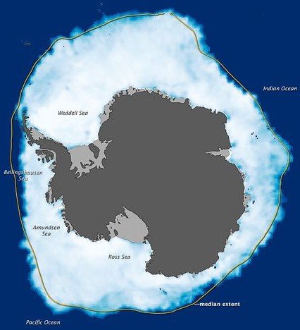 南极海冰面积增加之谜 总量1944万平方公里