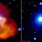 巨型黑洞喷射超高速粒子产生稀薄气泡