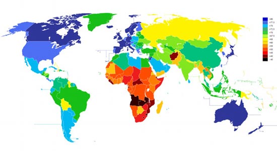 世界人口日_世界人口分布情况