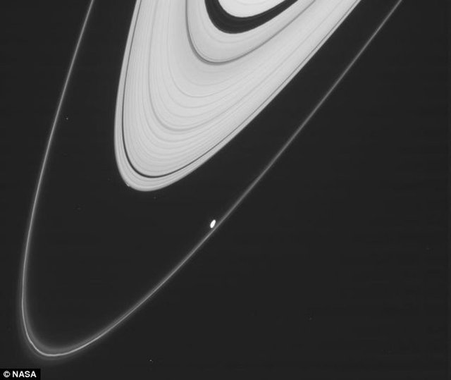 土星A环附近发现不明物体：直径约1公里
