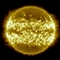 NASA公布一年来太阳活动合成照片