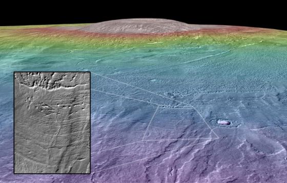 科学家最新研究表明，火星第三大火山阿尔西亚山附近区域，在相对较近的过去，可能是火星表面一处生命宜居点。
