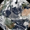 NASA每日一图 空间站观大西洋上空壮观沙尘暴